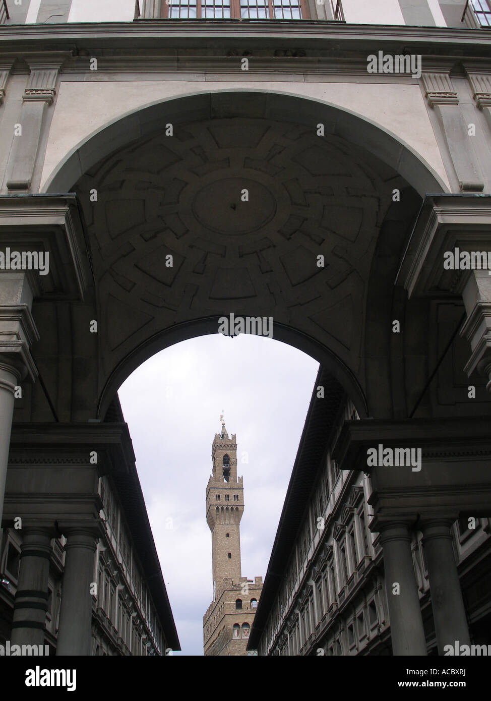 Florenz, Uffizien Stockfoto