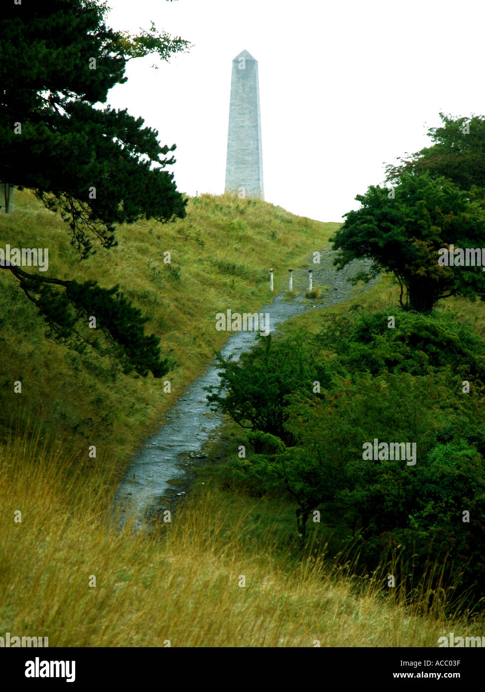 Wellington Monument im Phoenix Park, Dublin, Republik Irland, Europa, Obelisk, Monolith, Stockfoto