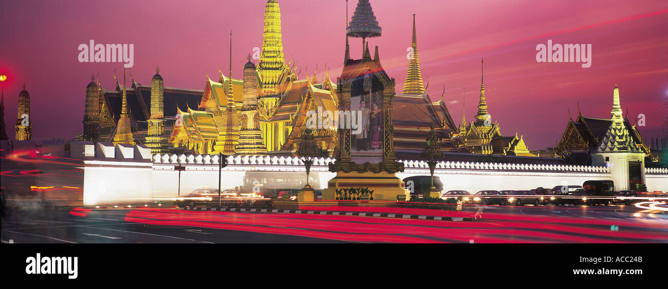 Grand Palace in Bangkok Stockfoto