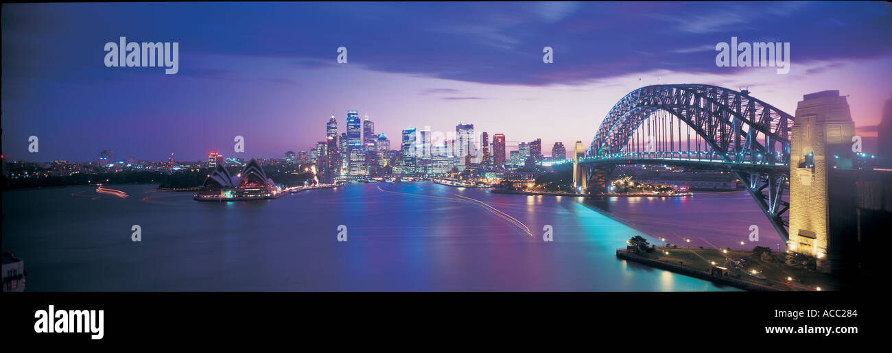Skyline von Sydney Australien Stockfoto