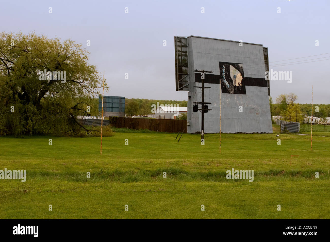 Drive-in Kino Stockfoto