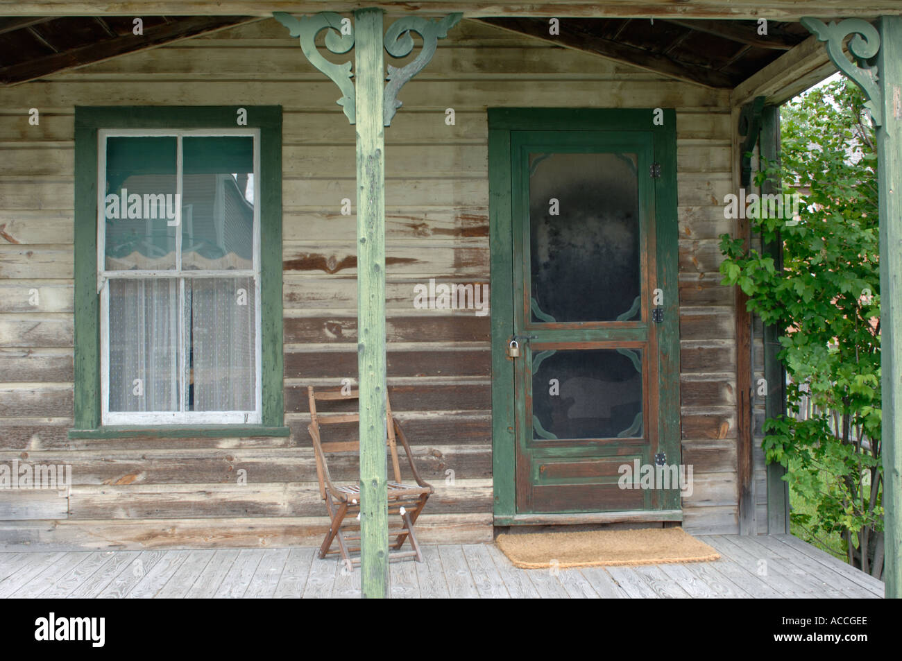 Fort Steele Kootenay British Columbia Kanada Stockfoto