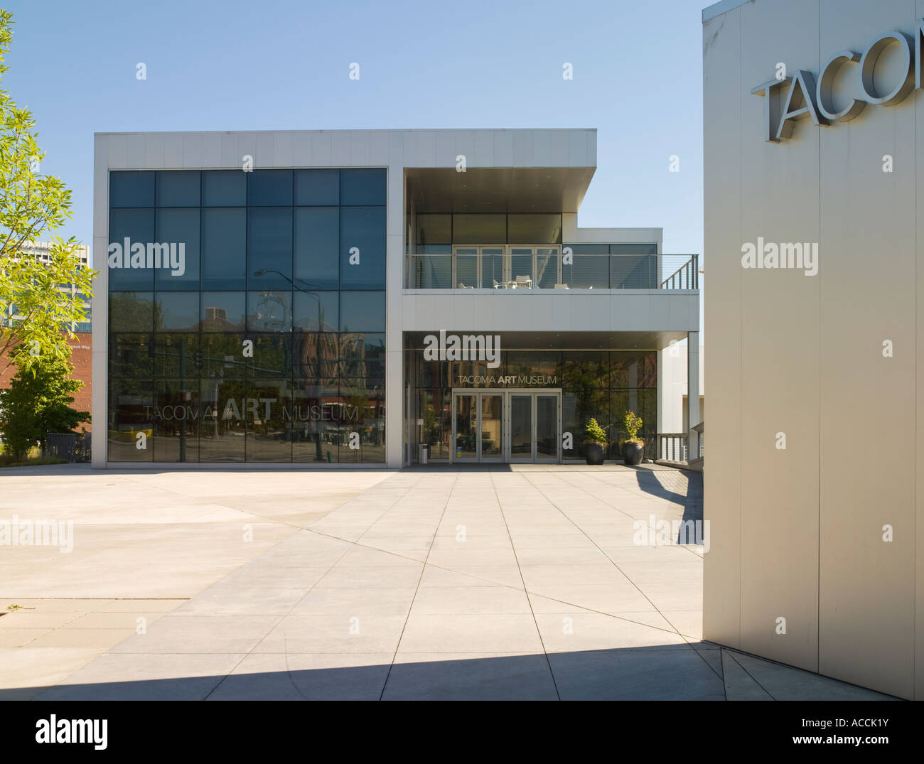 Tacoma Kunstmuseum, Tacoma, Washington, USA Stockfoto