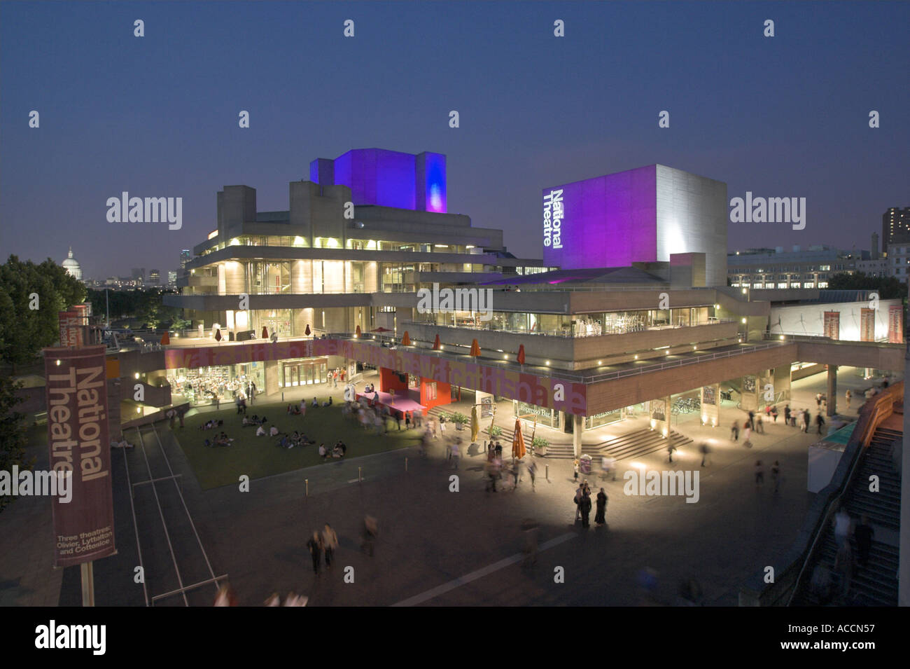 National Theatre in London England Stockfoto