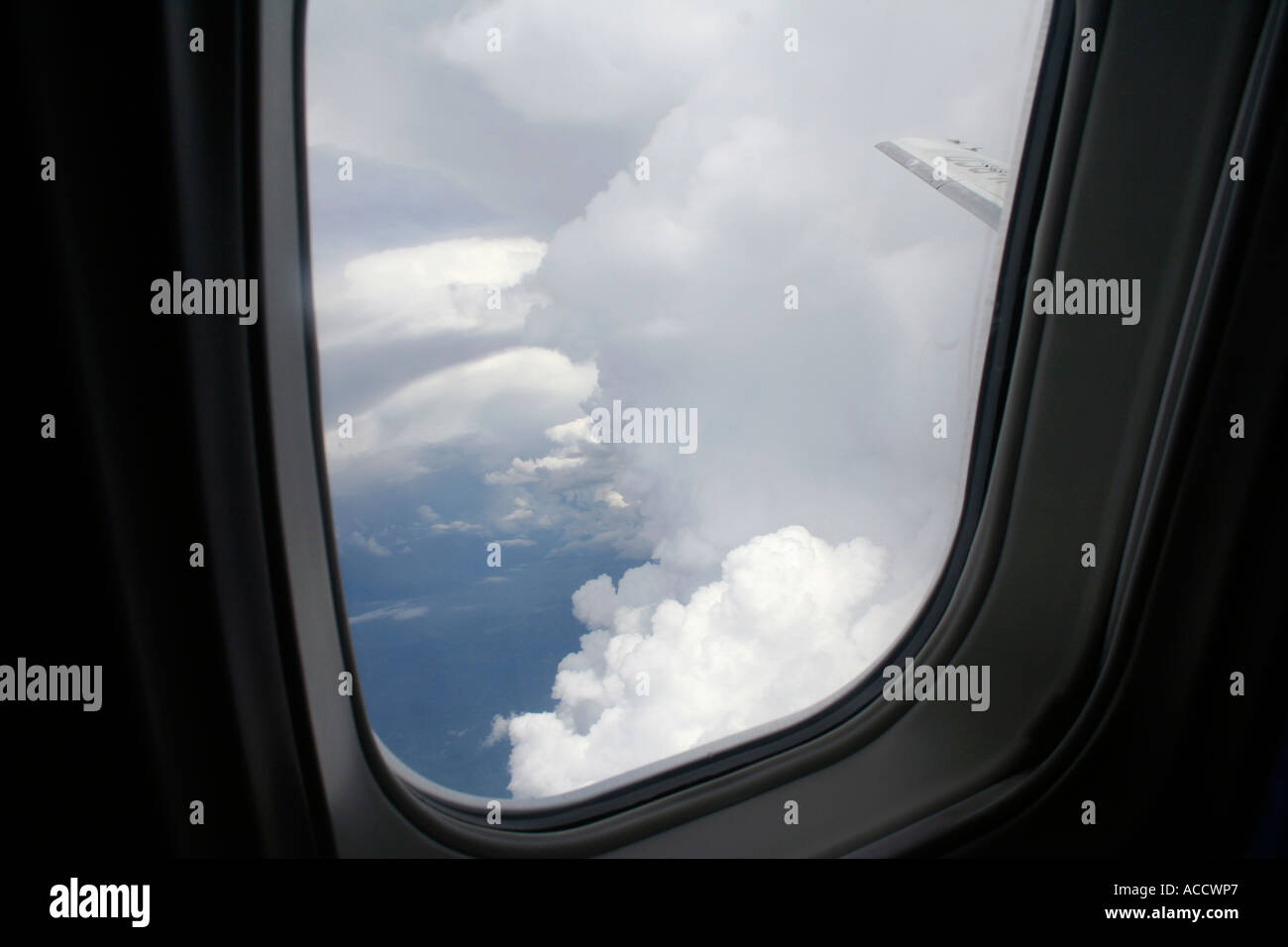 Flug über die Missionen Provinz über den Paraná-Fluss in der Nähe von Iguazu Wasserfälle, Argentinien Stockfoto