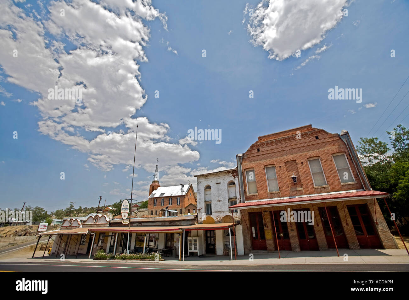 Austin eine Stadt an der Route 50 in Nevada den Spitznamen The Loneliest Road in America Stockfoto
