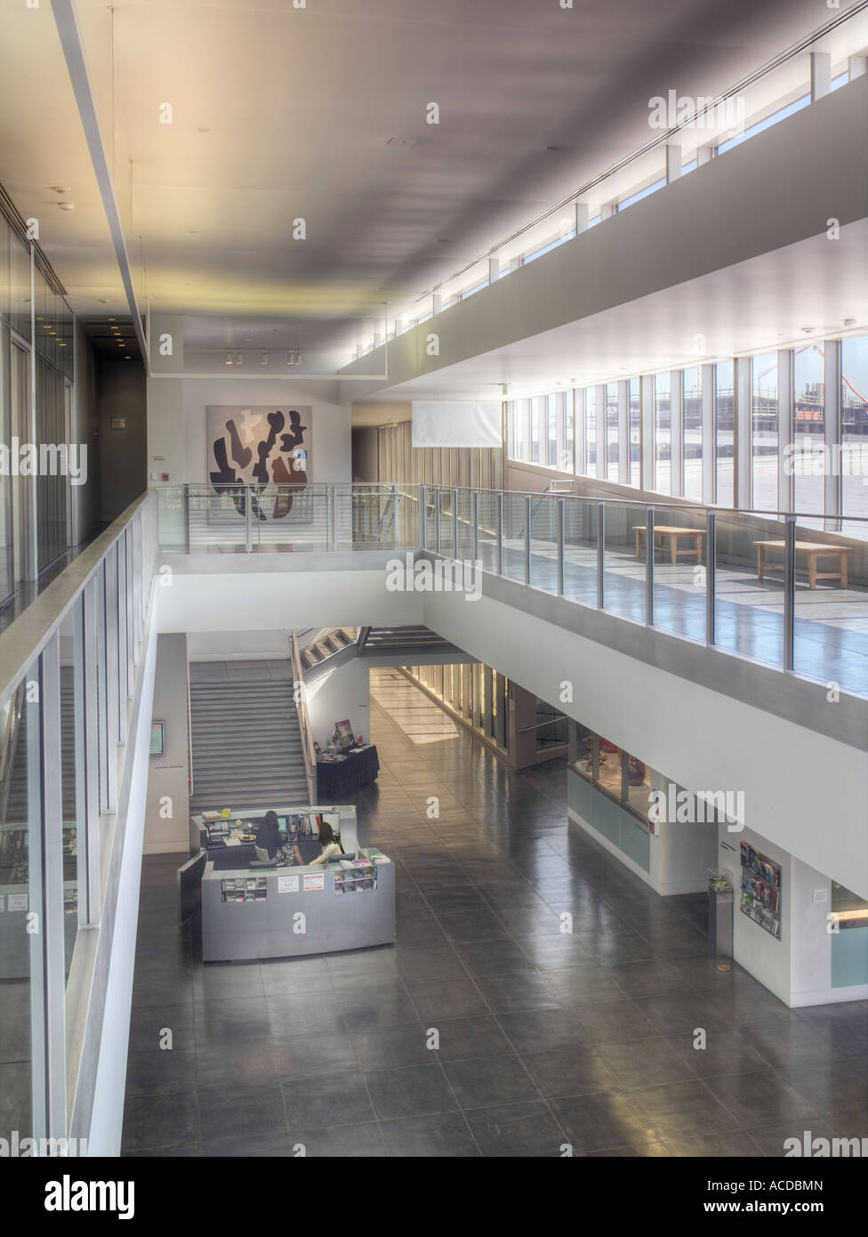 Lobby, Tacoma Kunstmuseum, Tacoma, Washington, USA Stockfoto