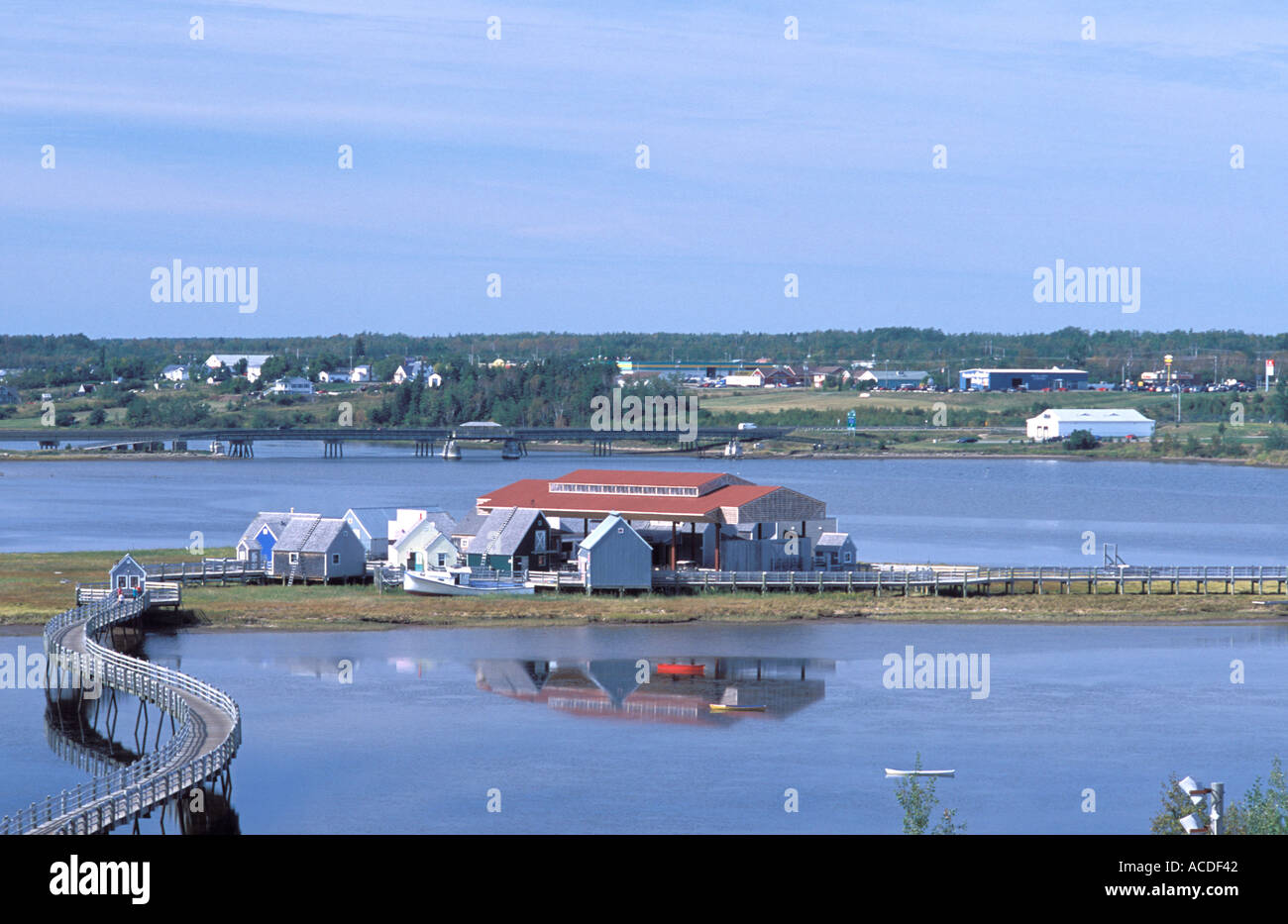 Le Pays De La sagouins Buctouche New Brunswick Kanada Stockfoto