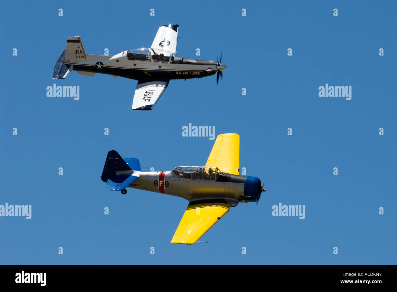 T-6 Texaner Stockfoto
