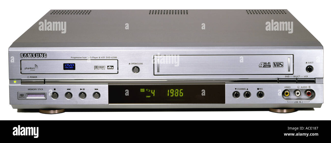 DVD-VCR Stockfoto