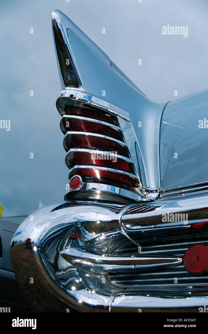 Detail mit einer Oldtimer-Großaufnahme. Stockfoto