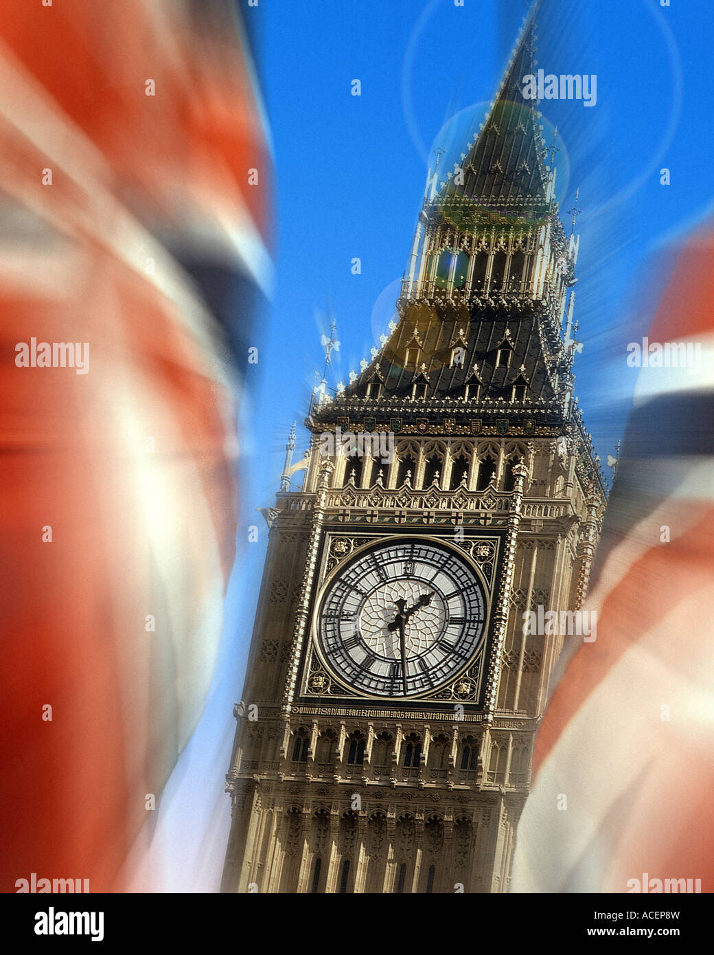 GB - LONDON: Big Ben (Elizabeth Tower) Stockfoto