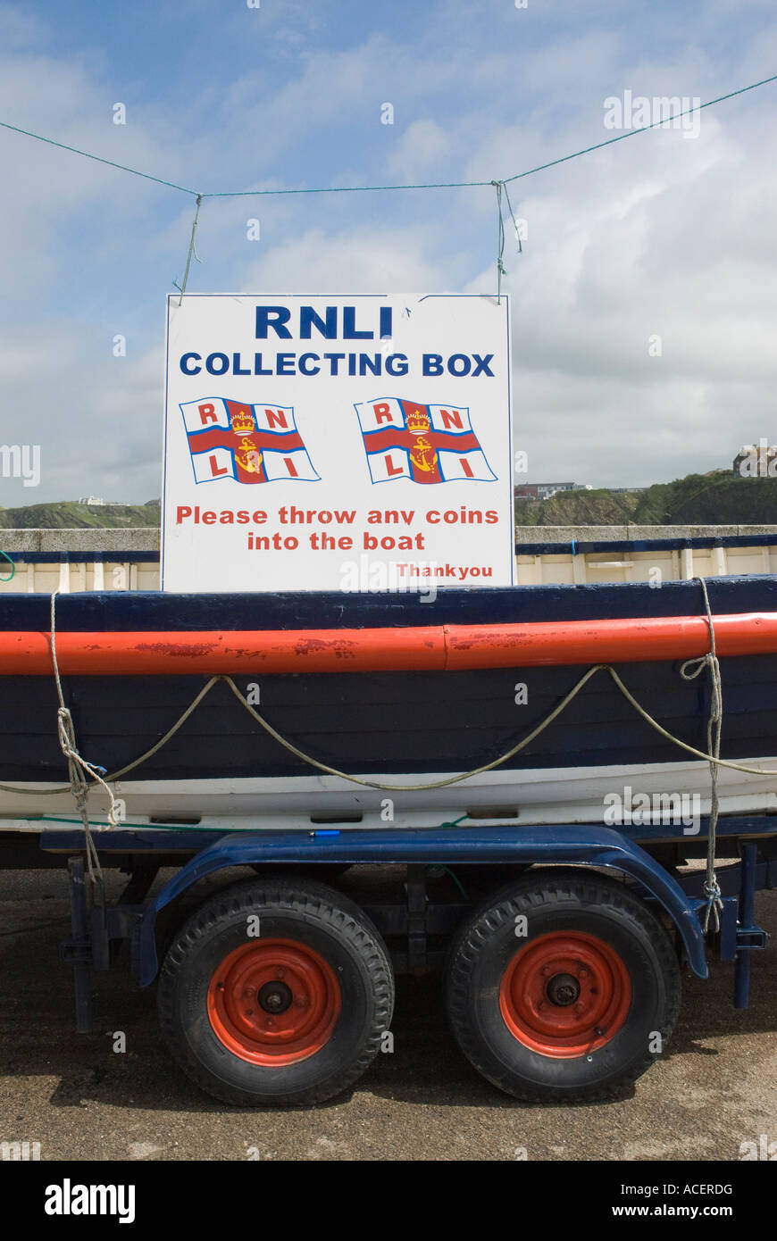 RNLI-Boot Stockfoto