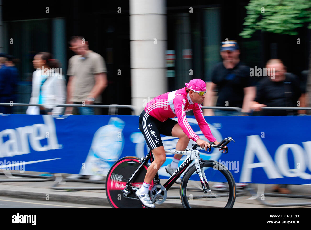 Kim Kirchen Aufwärmen Stockfoto