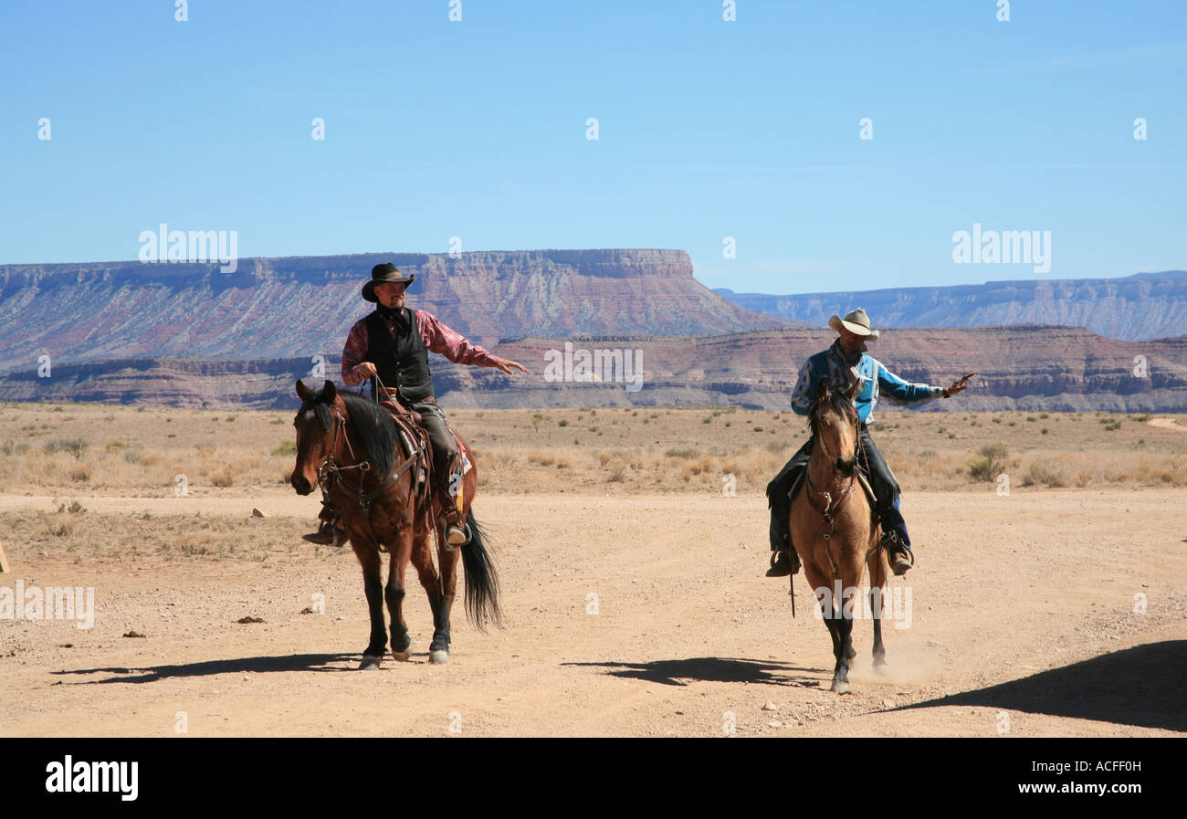 Cowboys. Stockfoto