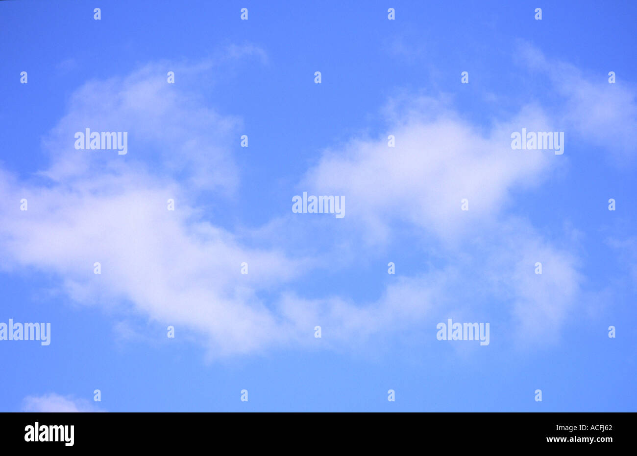 Sommerhimmel Stockfoto