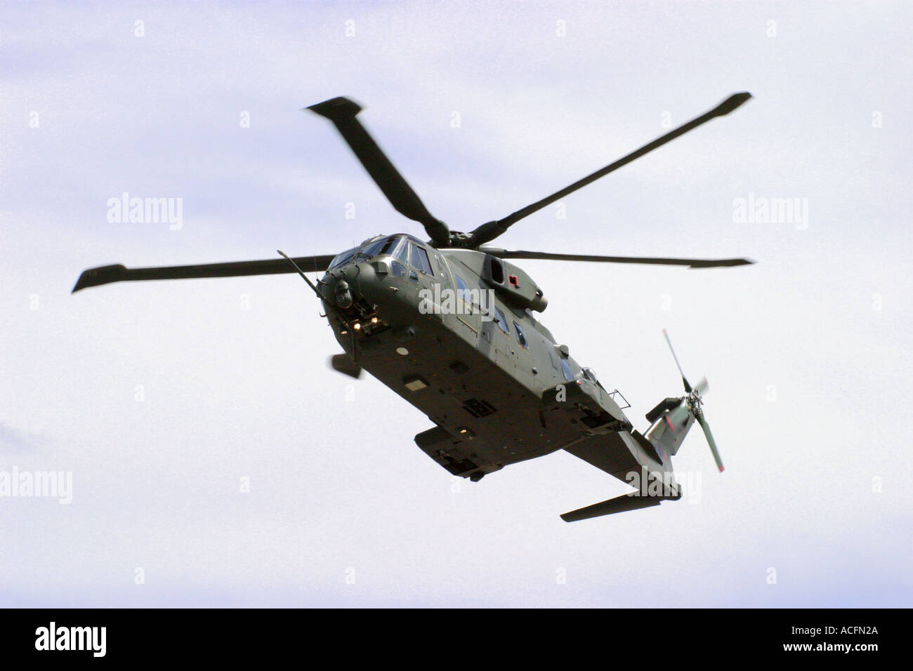 Merlin HC3 Hubschrauber 28 Sqn raf Waddington Air Show 2005 Stockfoto