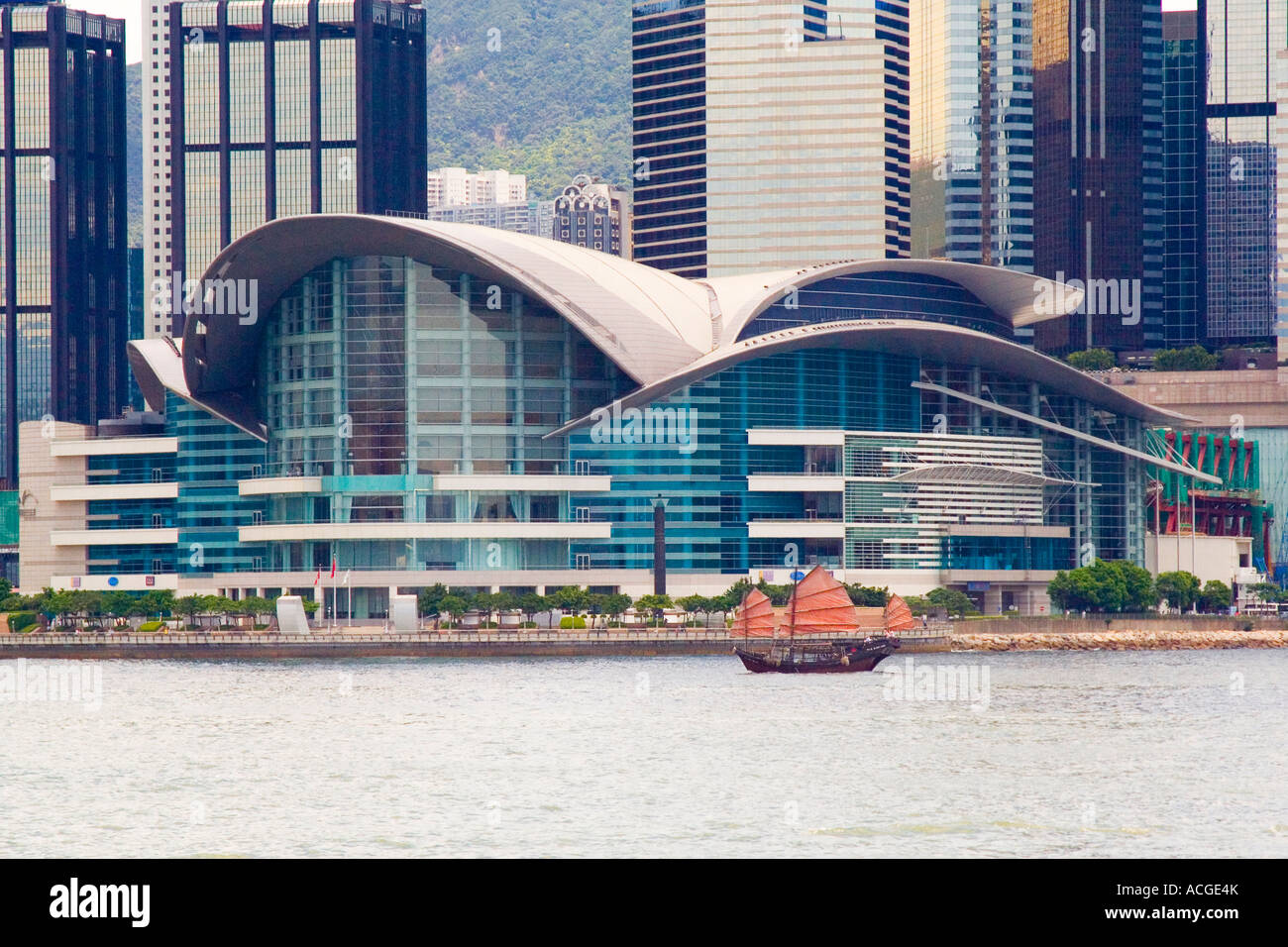 Duk Ling traditionelle chinesische Segeln Trödel und Las Vegas Convention Center Hong Kong China Stockfoto