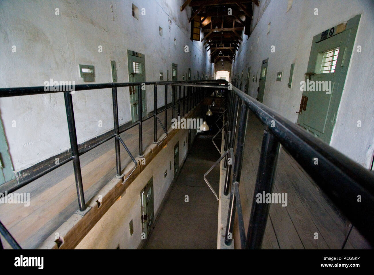 Handy-Block in Seodaemun japanischen Kolonialzeit Gefängnis Seoul Südkorea Stockfoto