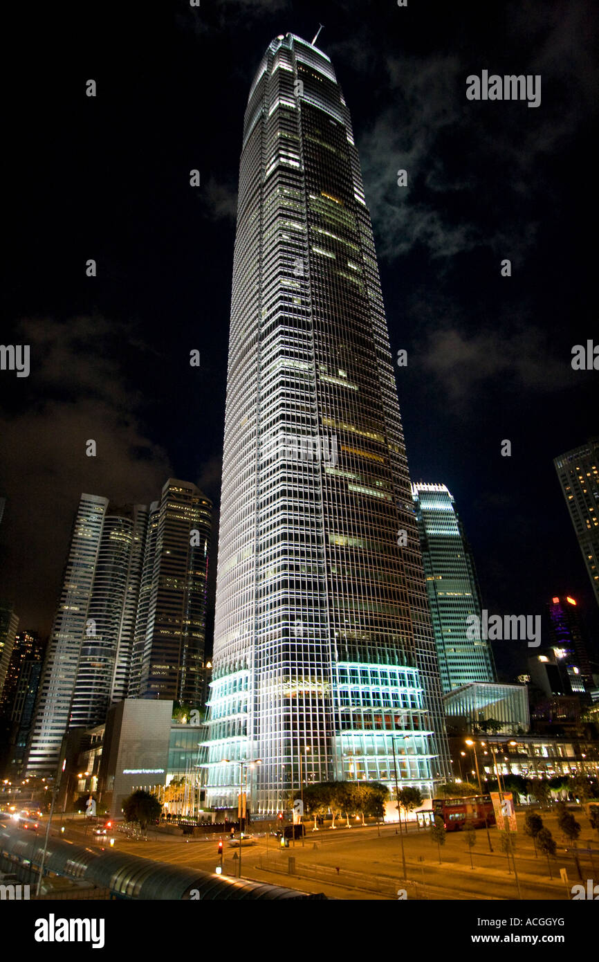 IFC International Finance Centre Skyscraper-Hochhaus, Central Hong Kong Stockfoto