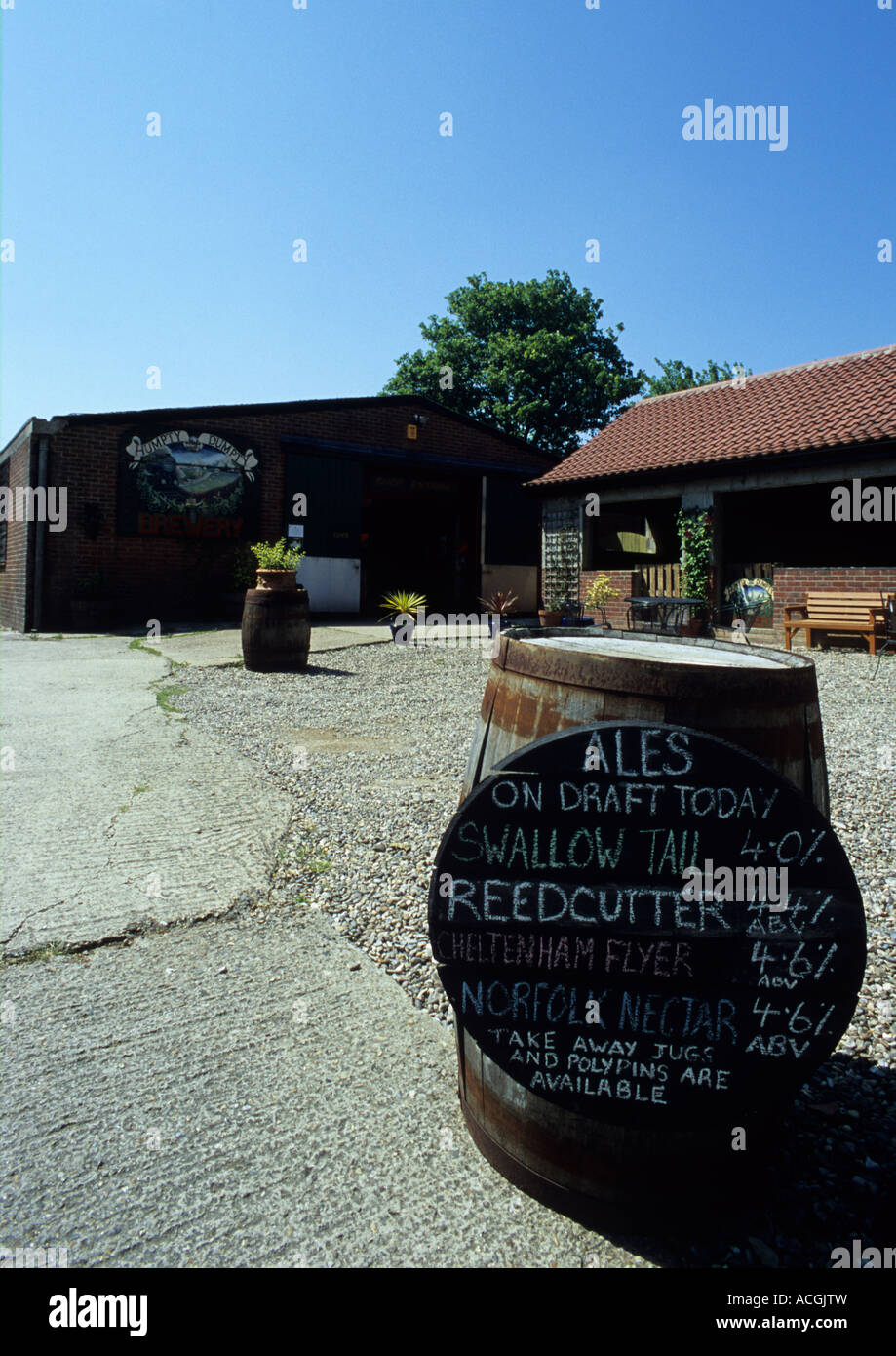Der Humpty Dumpty Brewery in Reedham Norfolk Uk Stockfoto