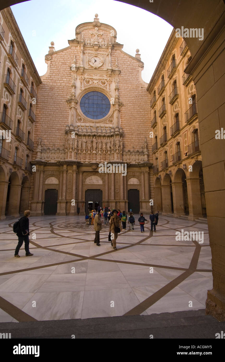 Das Kloster von Montserrat, Katalonien, Spanien, Europa Stockfoto