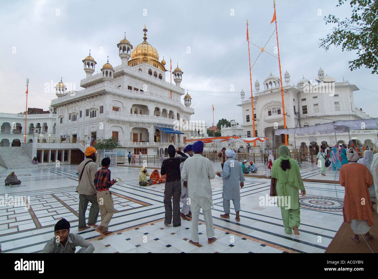 AKAL TAKHT OBERSTEN PLATZ FÜR SIKHS Stockfoto