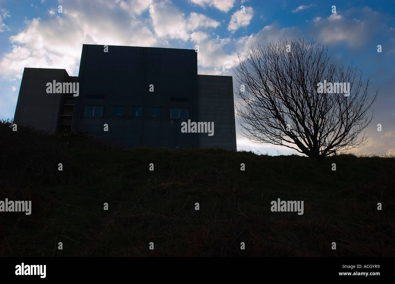 Sizewell A Magnox Atomkraftwerk Suffolk England UK Stockfoto