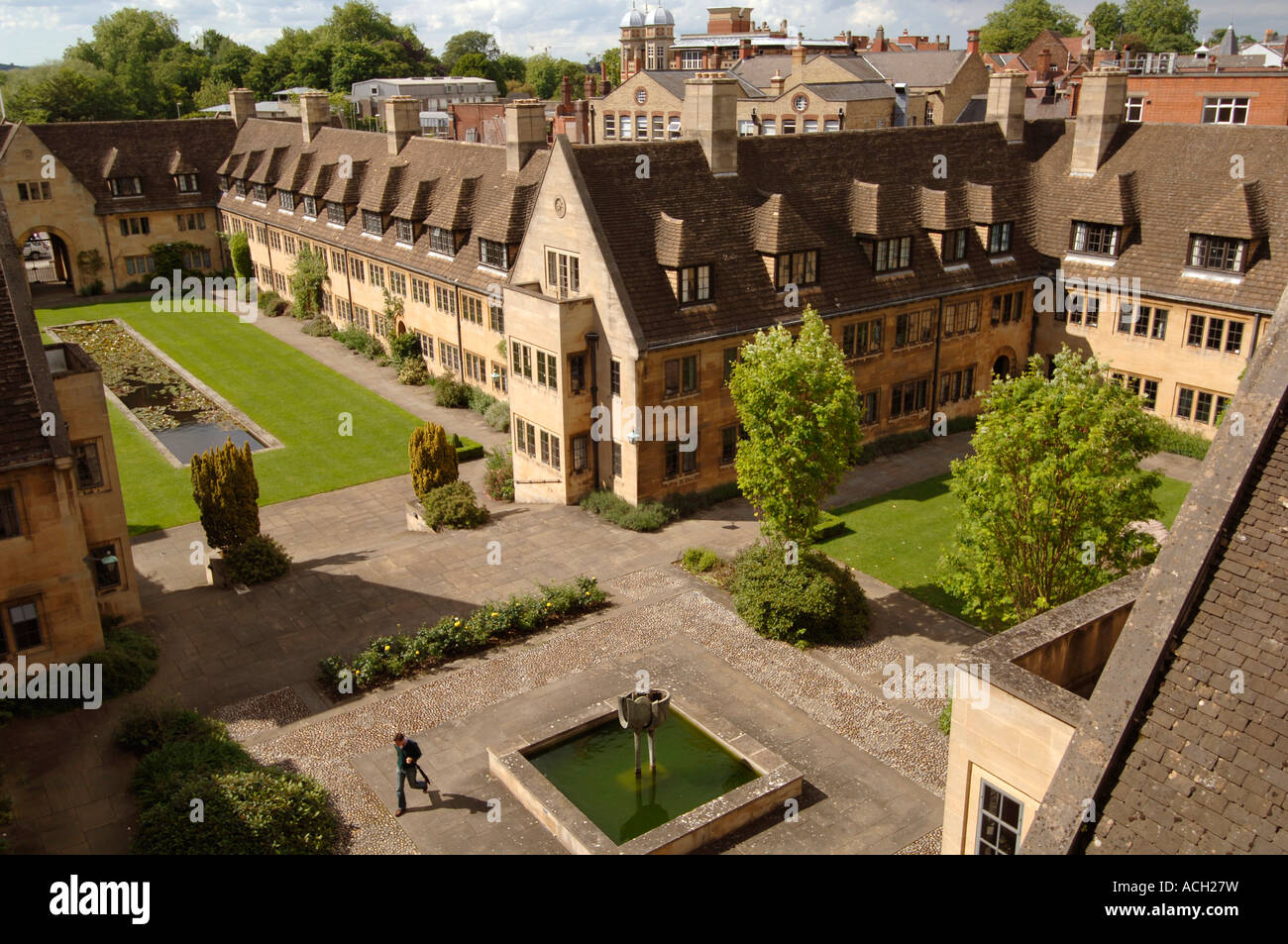 Nuffield College ist ein graduate College in Oxford gebaut mit Geld von Lord Nuffield Stockfoto