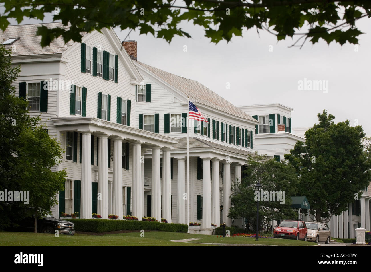 Equinox Hotel Manchester Vermont Bennington County Stockfoto