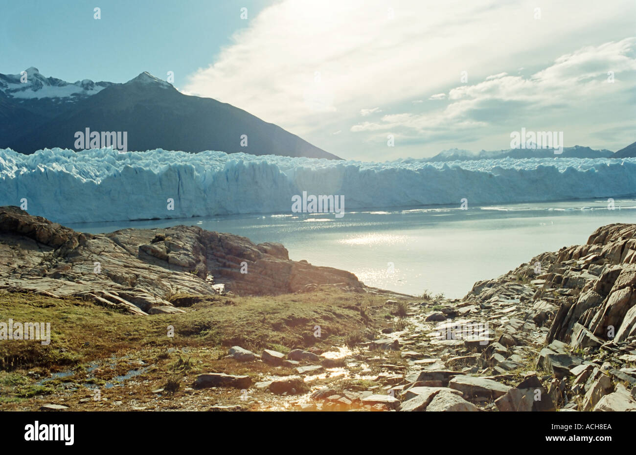 Gletscher Perito Moreno Patagonien Argentinien Südamerika Stockfoto