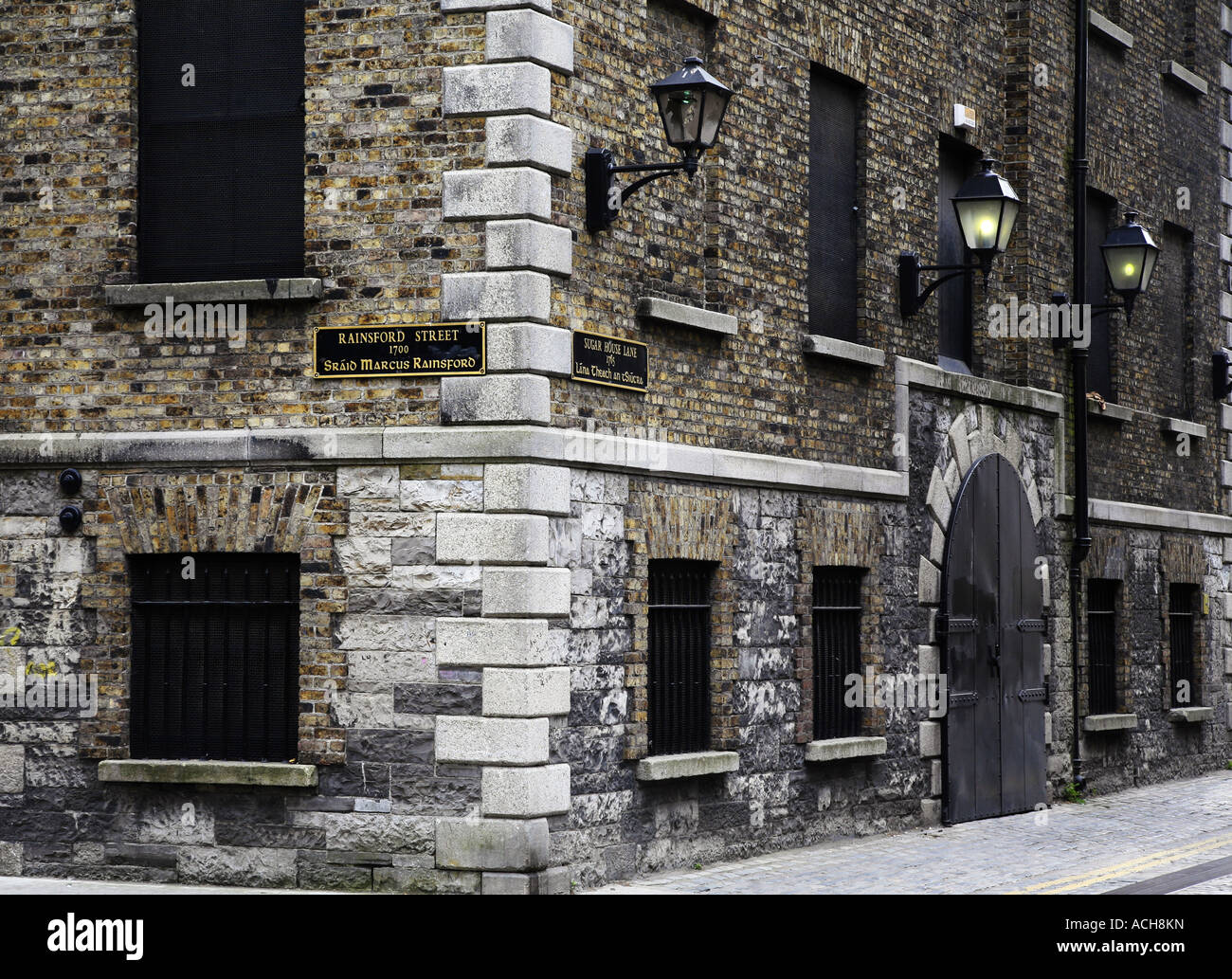 Alten Guinness-Lagerhaus Stockfoto