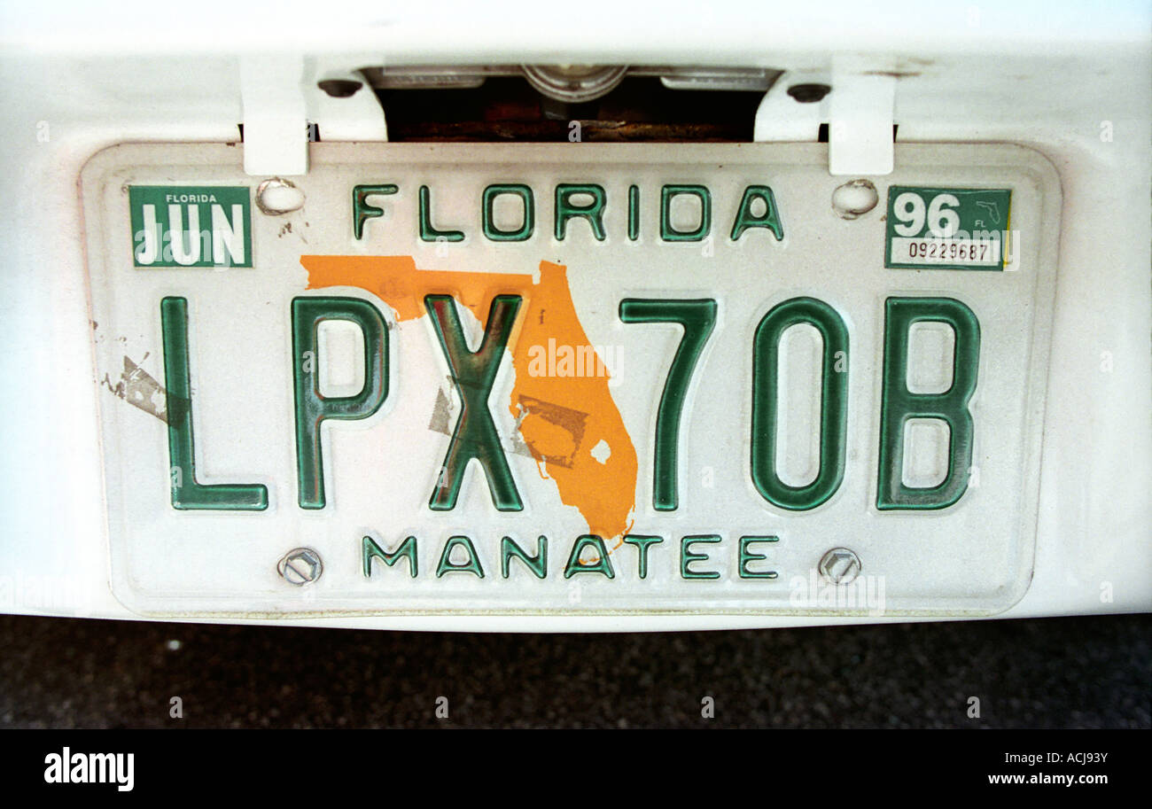 Mietwagen in Florida Stockfoto