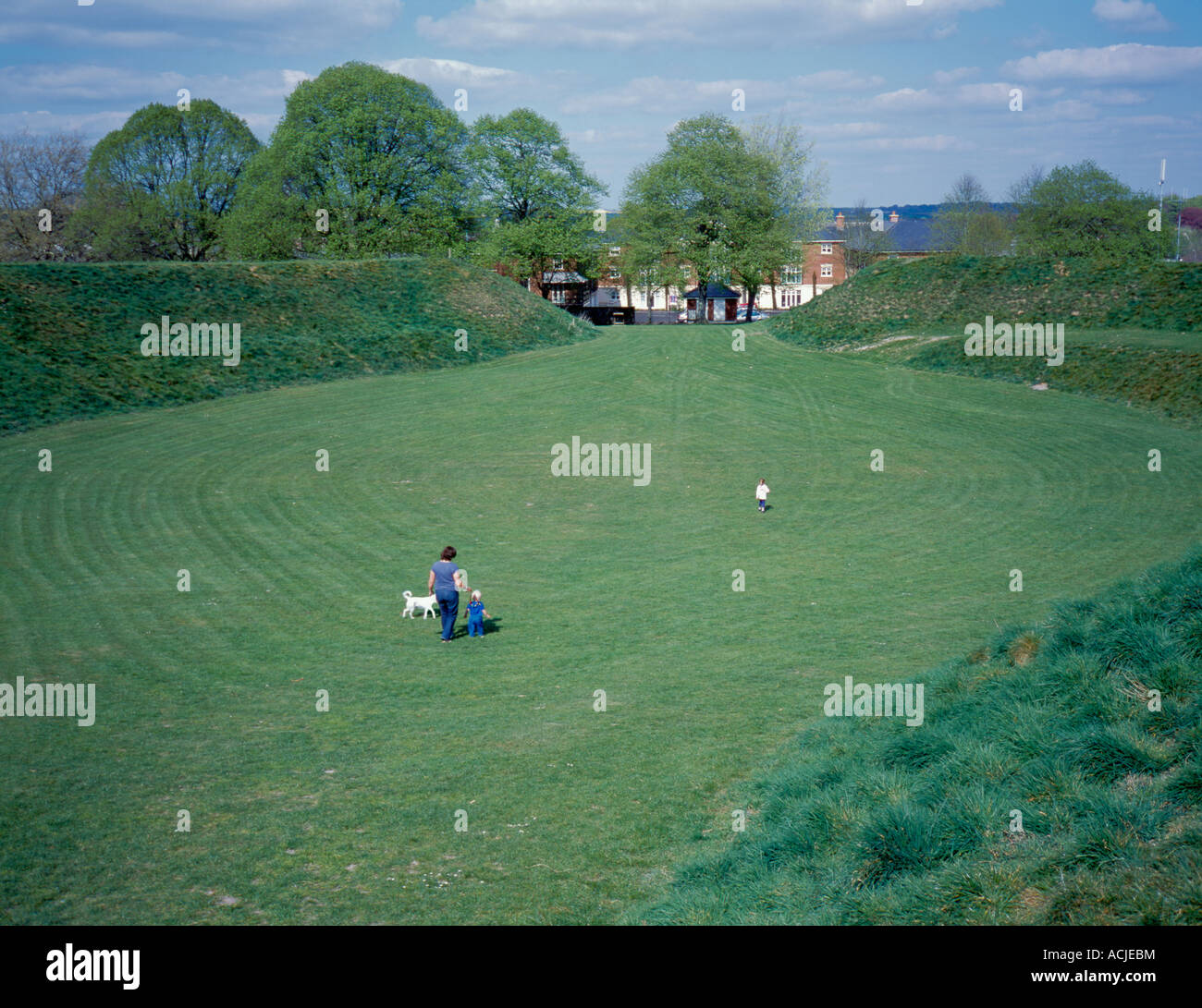 Maumbury Rings, Dorchester, Dorset, England, UK. Stockfoto