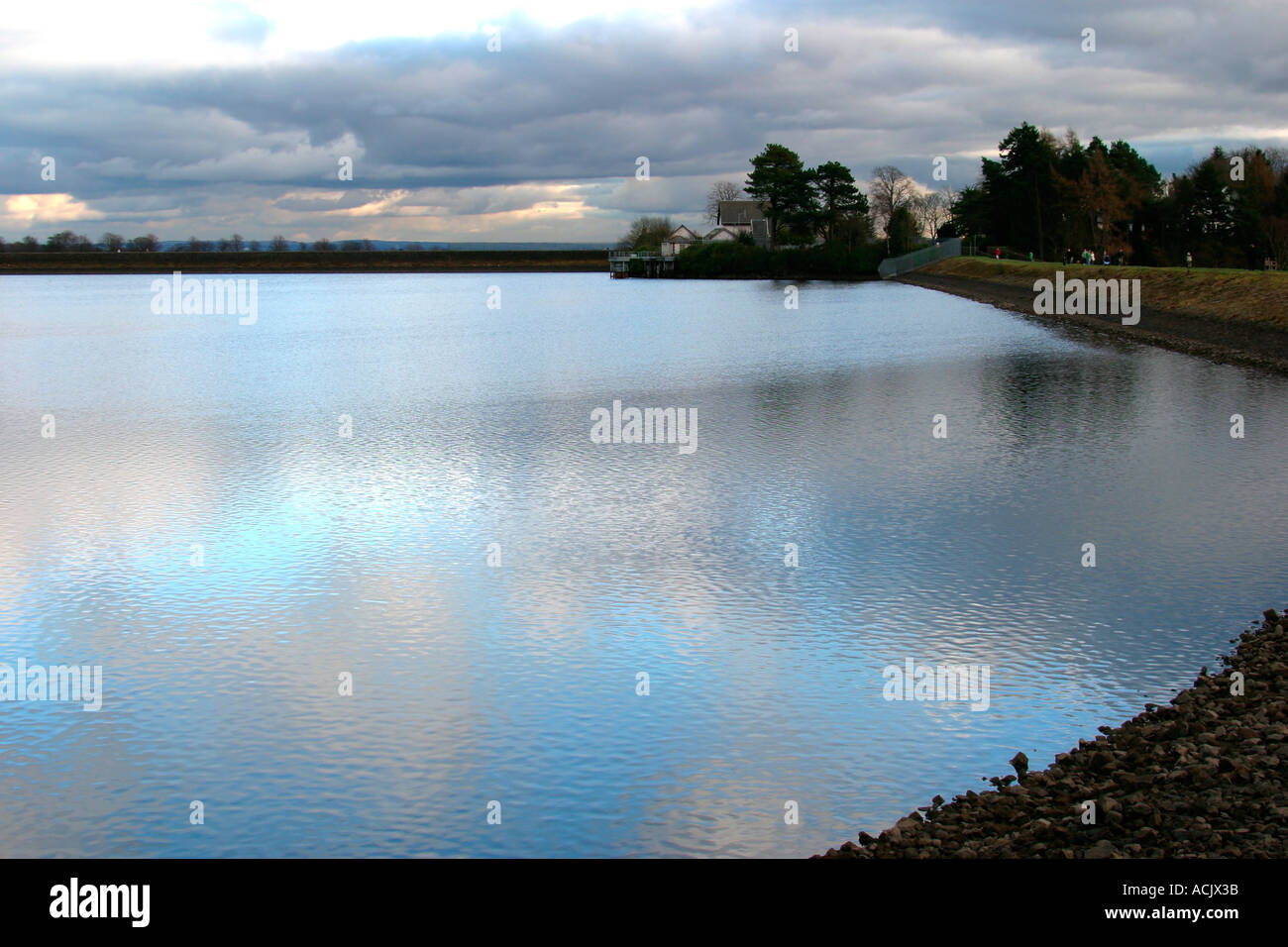 Mugdock Stausee Stockfoto