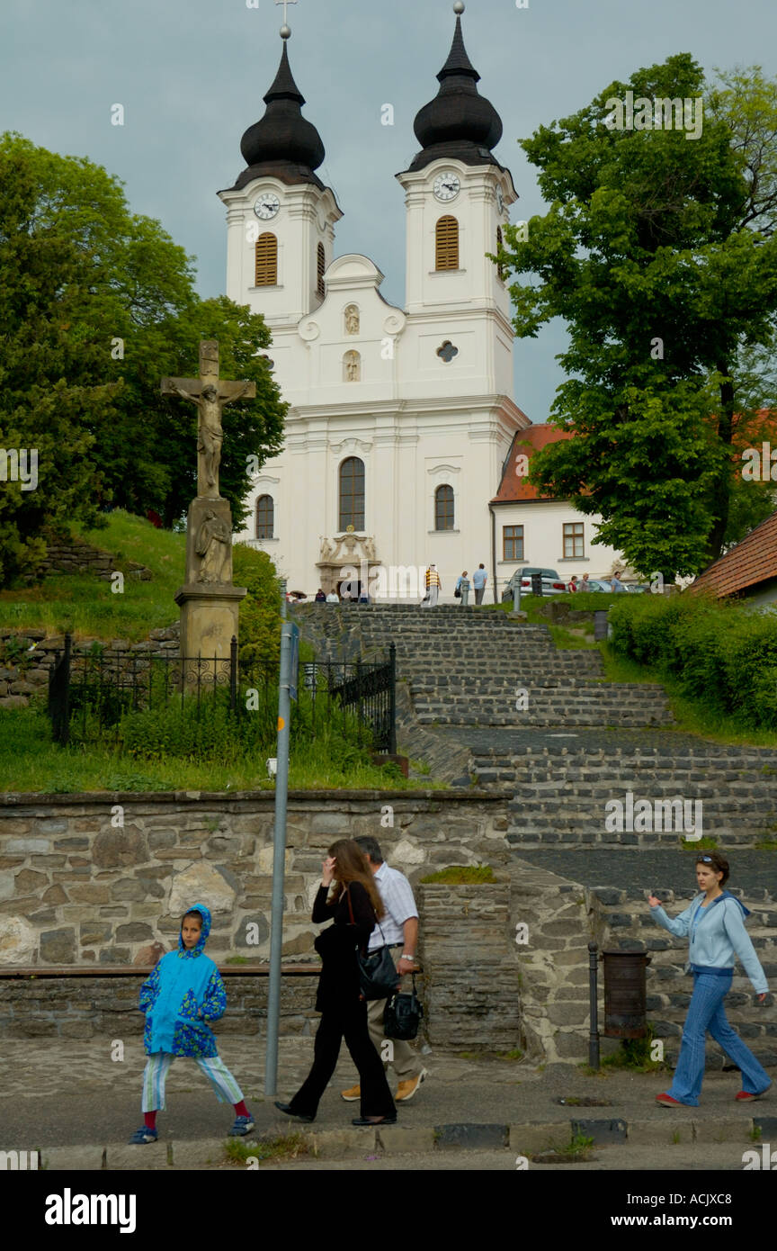 Tempel in Tihany Stockfoto