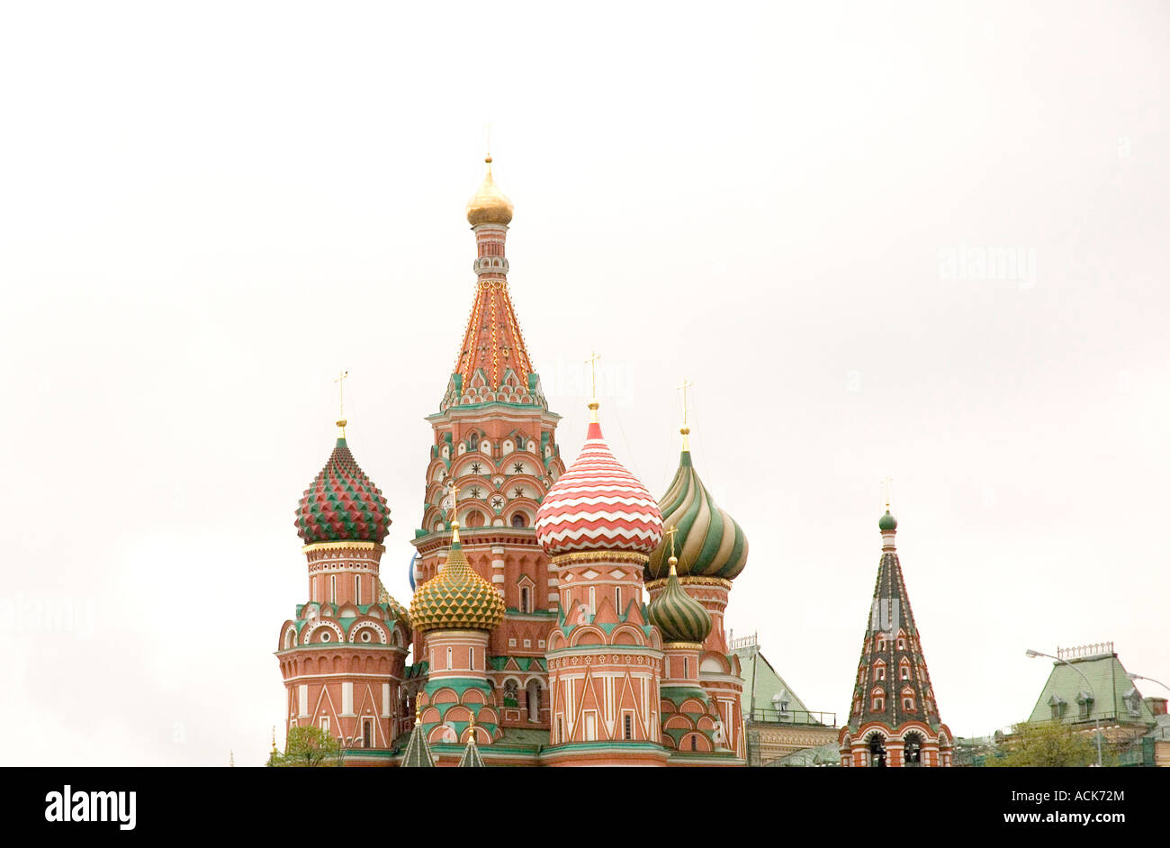 Basilius Kathedrale in roter Platz-Moskau-Russland Stockfoto