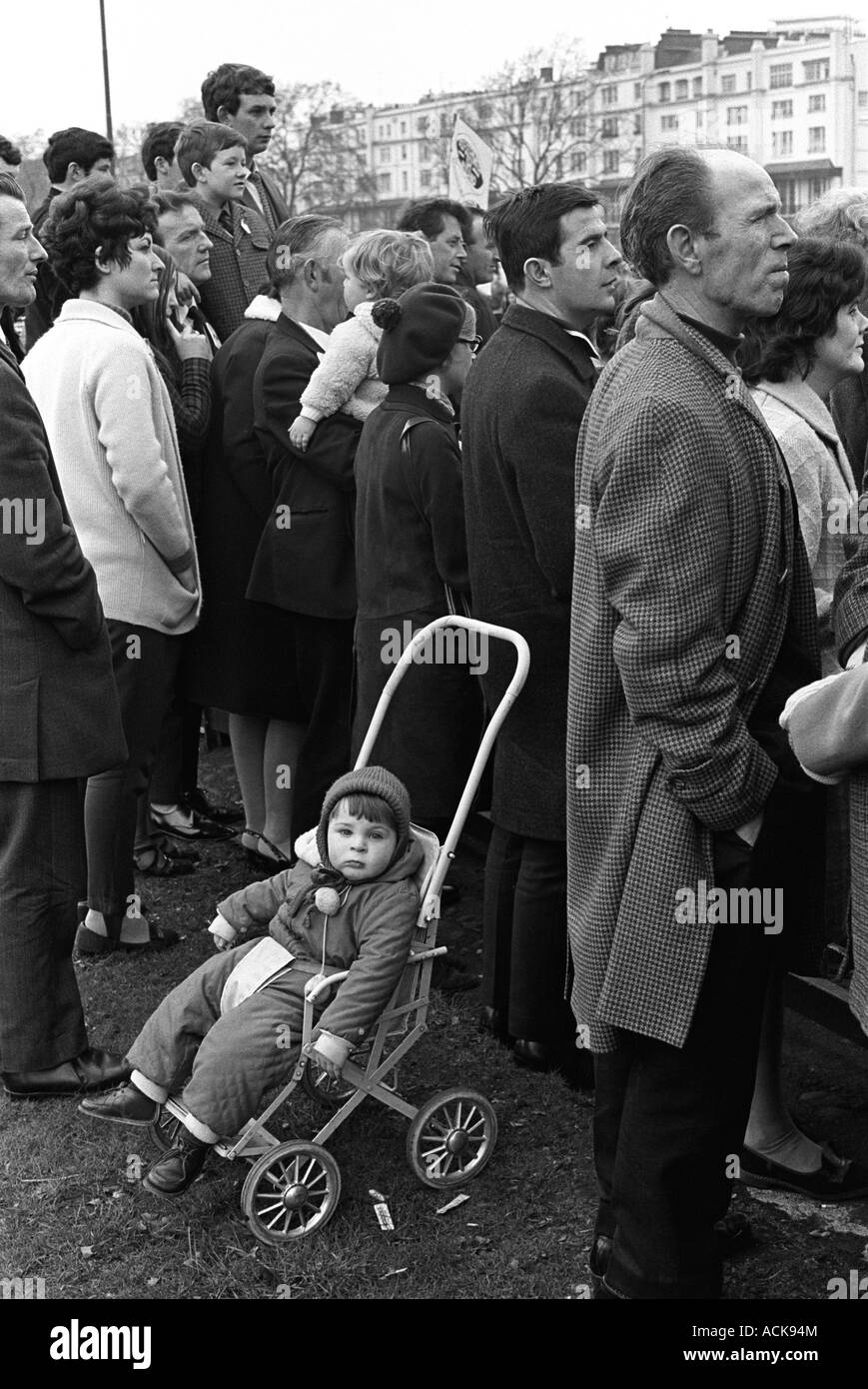 St. Patricks Day Parade Hyde Park central London England 1970 HOMER SYKES Stockfoto