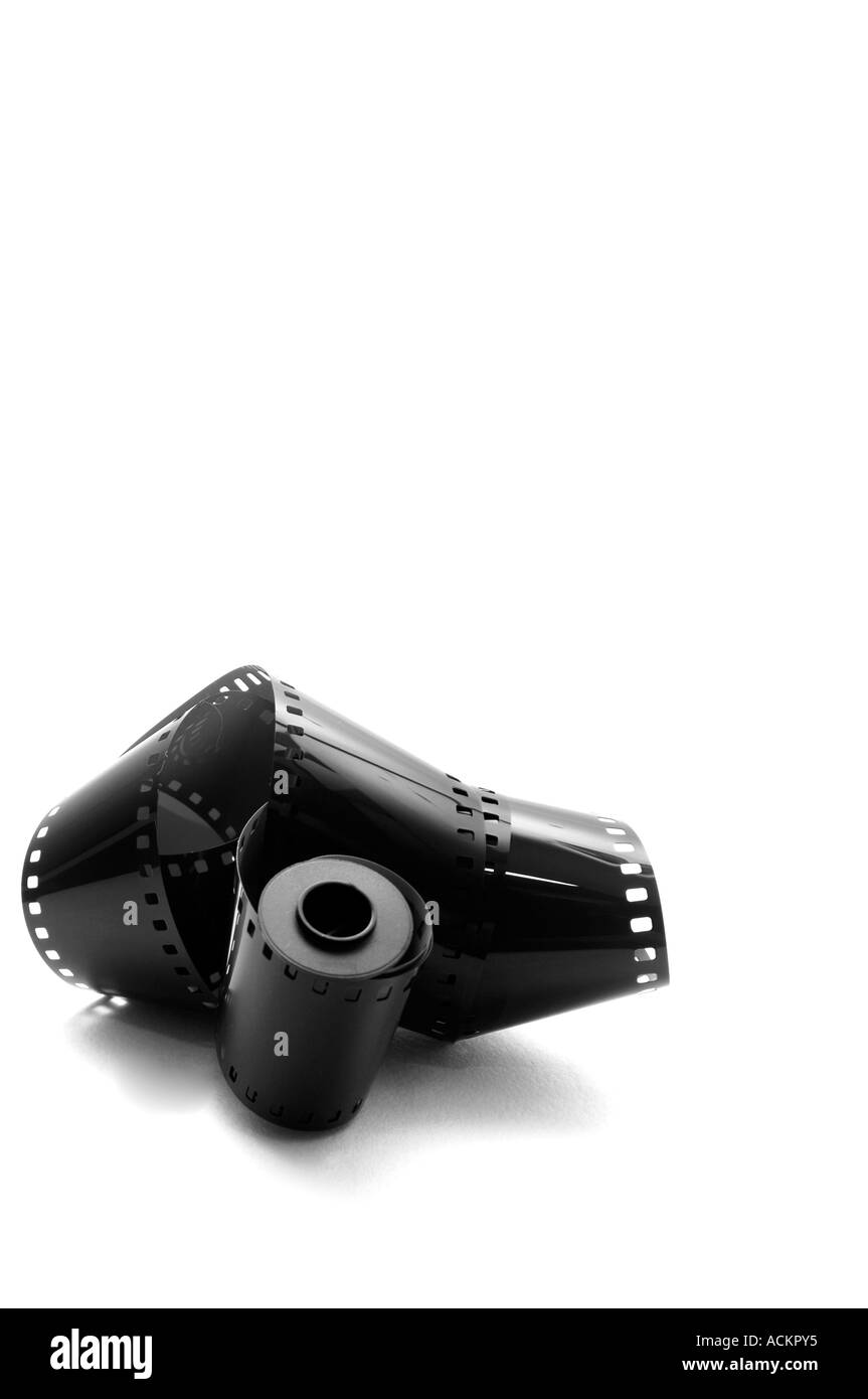 35mm Film Spulen Stockfoto