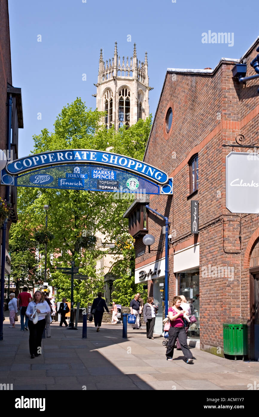 Coppergate Shopping Centre in York England UK Stockfoto