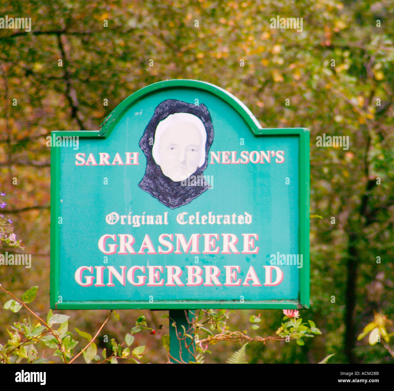 Sarah Nelson-Lebkuchen-Shop Grasmere Seenplatte England Stockfoto