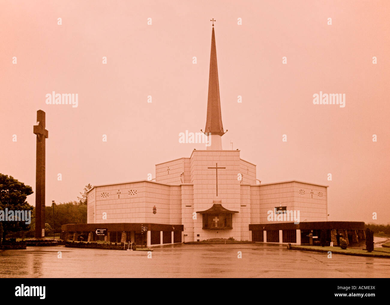 Die Basilika am Knock Co Mayo, Irland Stockfoto