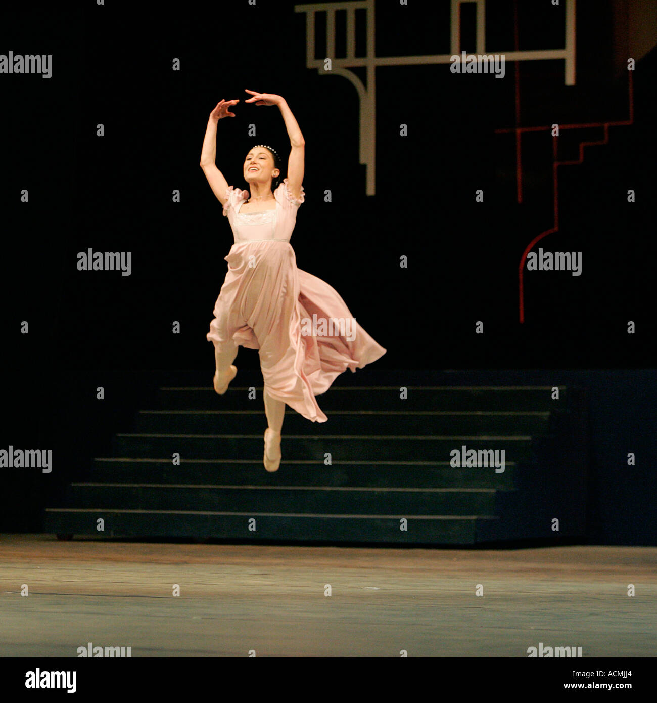 Romeo Und Julia Ballerina Ballett Tänzerin Schauspielerin Leistung Nationalballett Oper Theater 