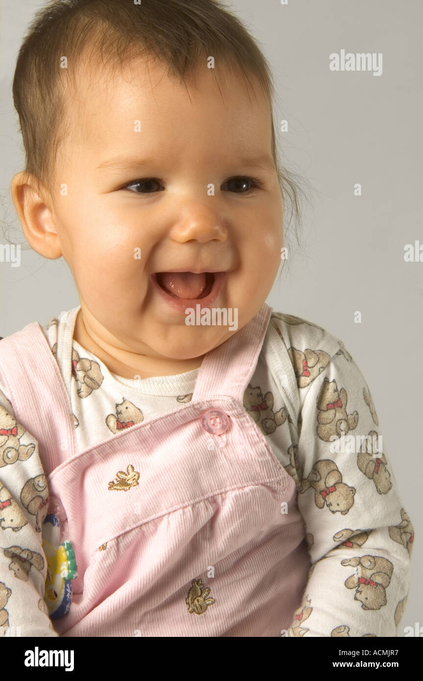 Lächelnden baby Stockfoto