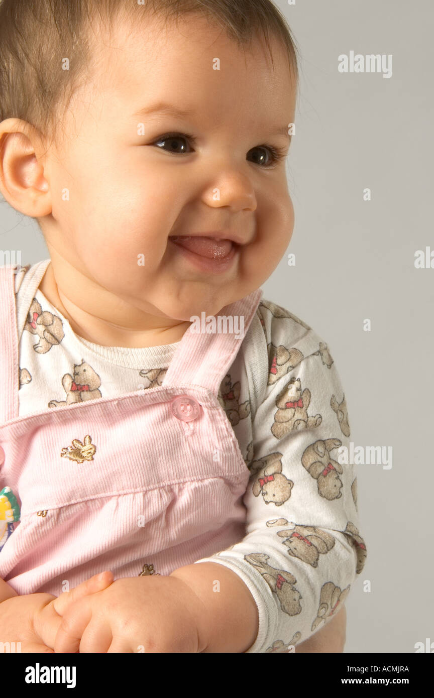 Lächelnden baby Stockfoto