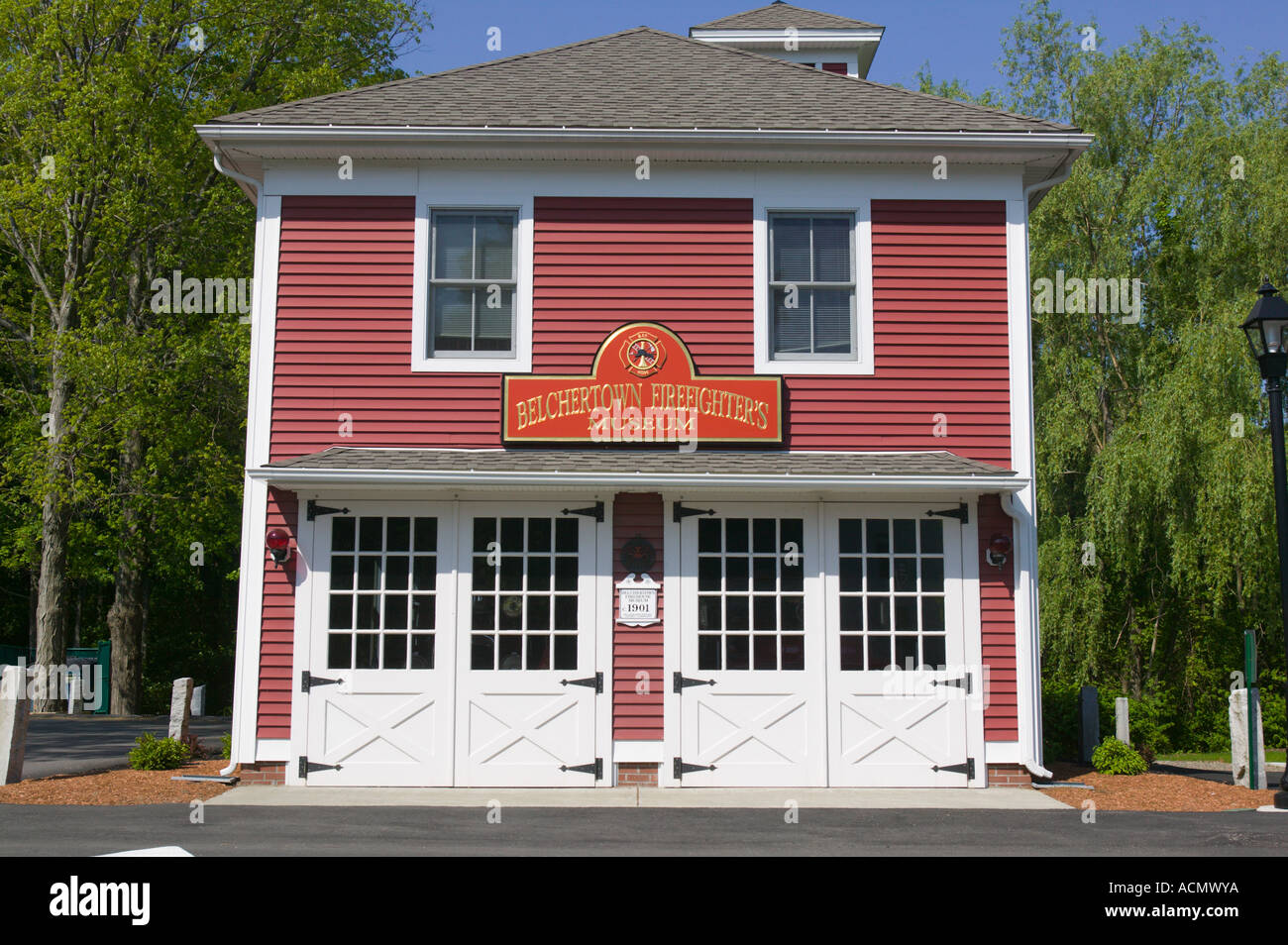 Belchertown FireFighters Museum Stockfoto