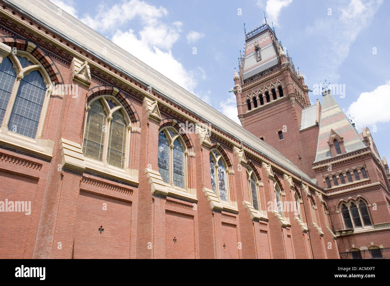 Memorial Hall in Cambridge, Massachusetts Stockfoto Memorial Hall in Cambridge, Massachusetts Stockfoto