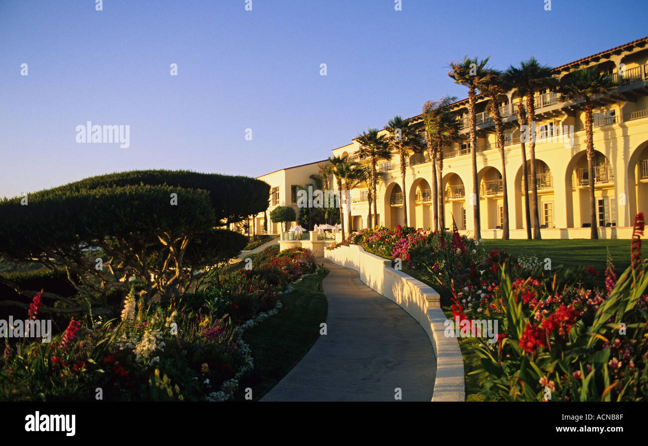 Kalifornien Dana Point The Ritz Carlton Laguna Niguel Hotel am späten Nachmittag Stockfoto