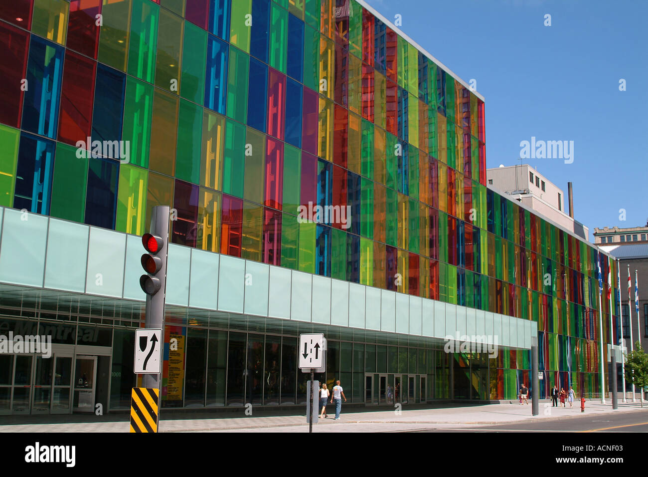 Montreal Kongresszentrum Palais des Congres Montreal Quebec Provinz Kanada Stockfoto