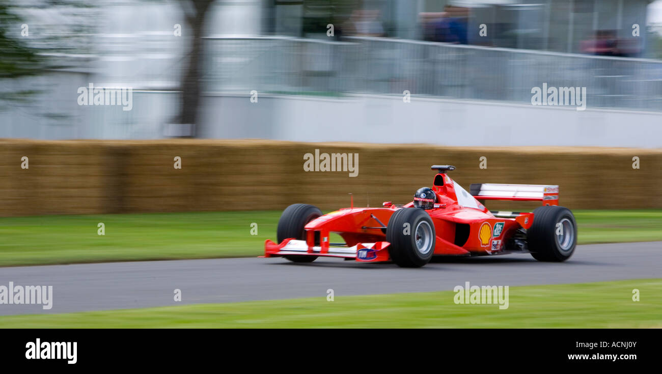 Ferrari Formel 1, Goodwood Festival of Speed, UK Stockfoto